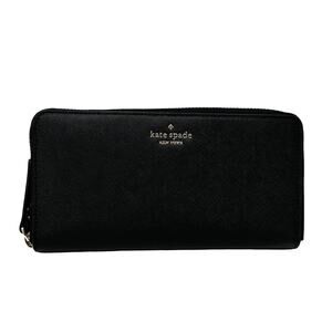 Kate Spade Laurel Way Neda Large Wallet in Black Leather WLRU6061